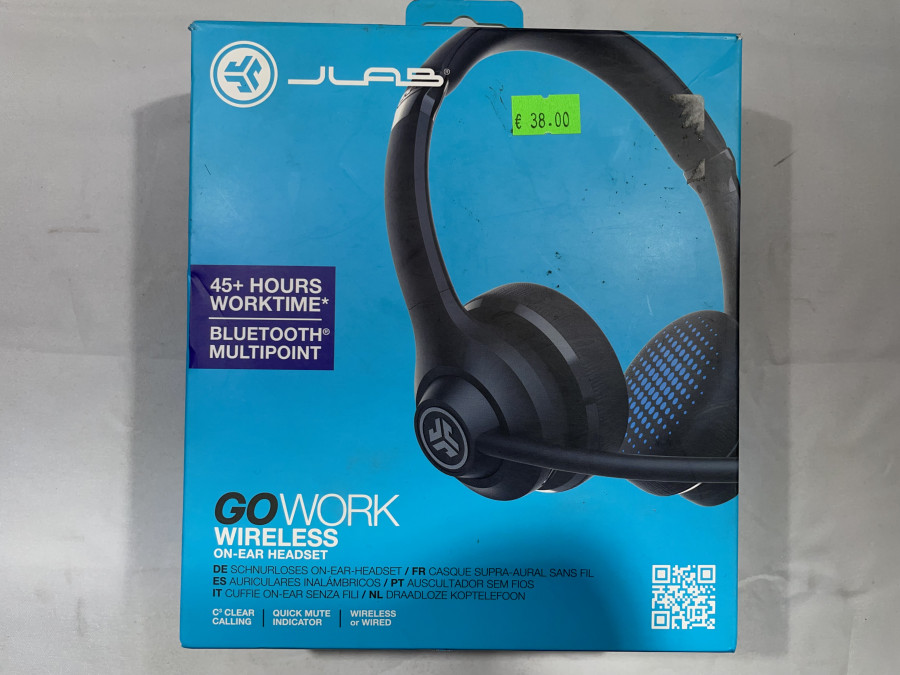 JLAB Go Work  wireless on ear headset