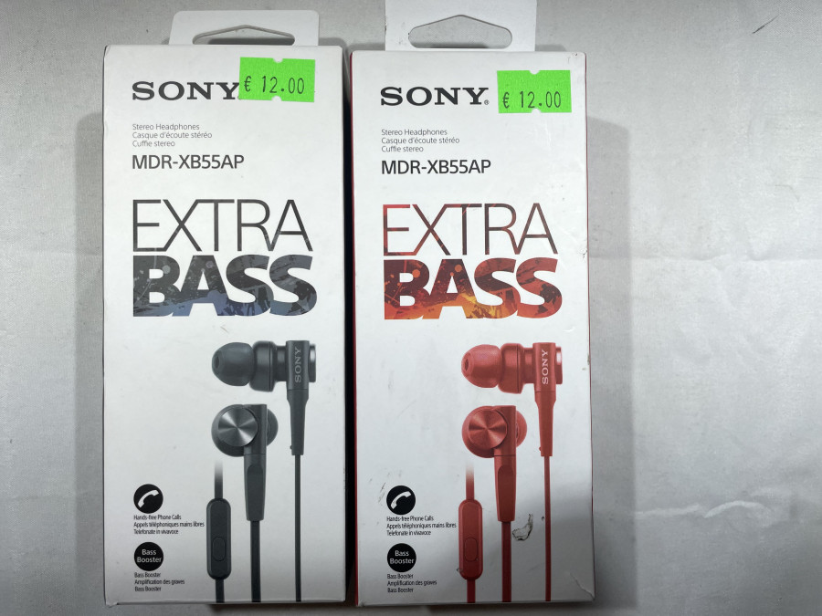 Sony MDR-XB55AP stereo headphones extra bass