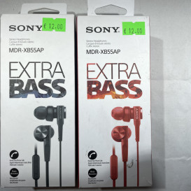 Sony MDR-XB55AP stereo headphones extra bass