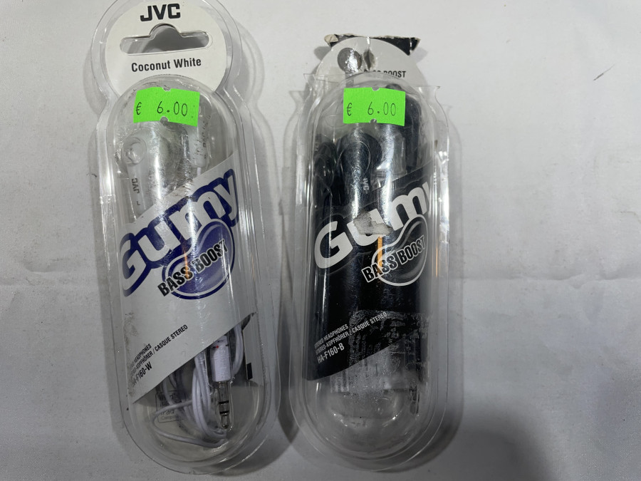 JVC gumy bass boost ha-f160-w