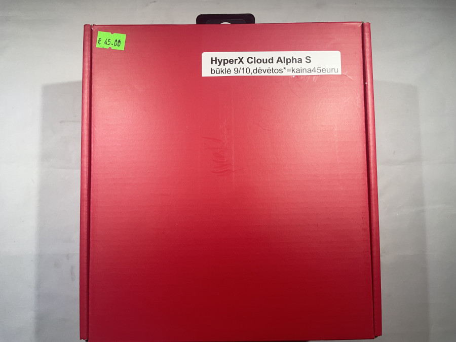 HyperX cloud alpha S