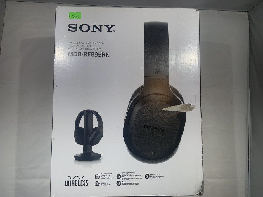 Sony MDR-RF895RK wireless stereo headphone system