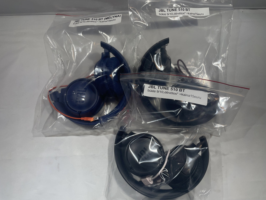 JBL tune 510 BT (be pakuotes)
