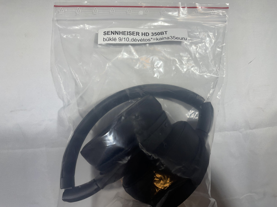 Sennheiser hd 350bt (be pakuotes)