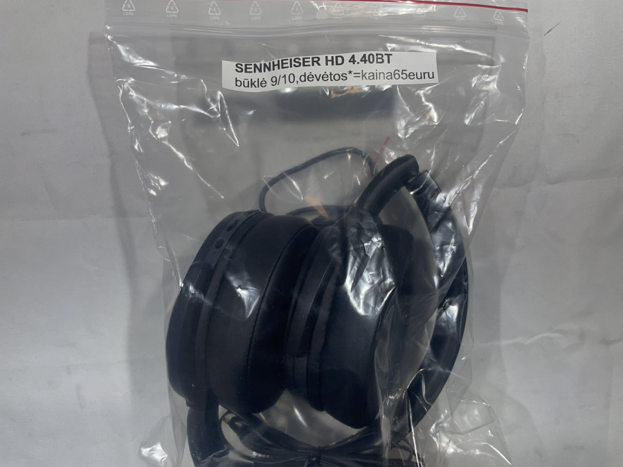 Sennheiser hd 4.40bt (be pakuotes)