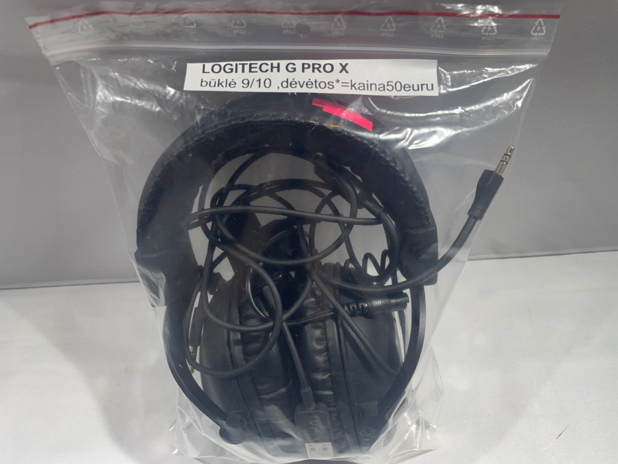 Logitech G Pro X (be pakuotes)