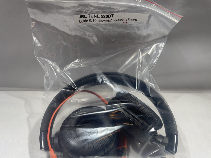 JBL tune 520BT (be pakuotes)