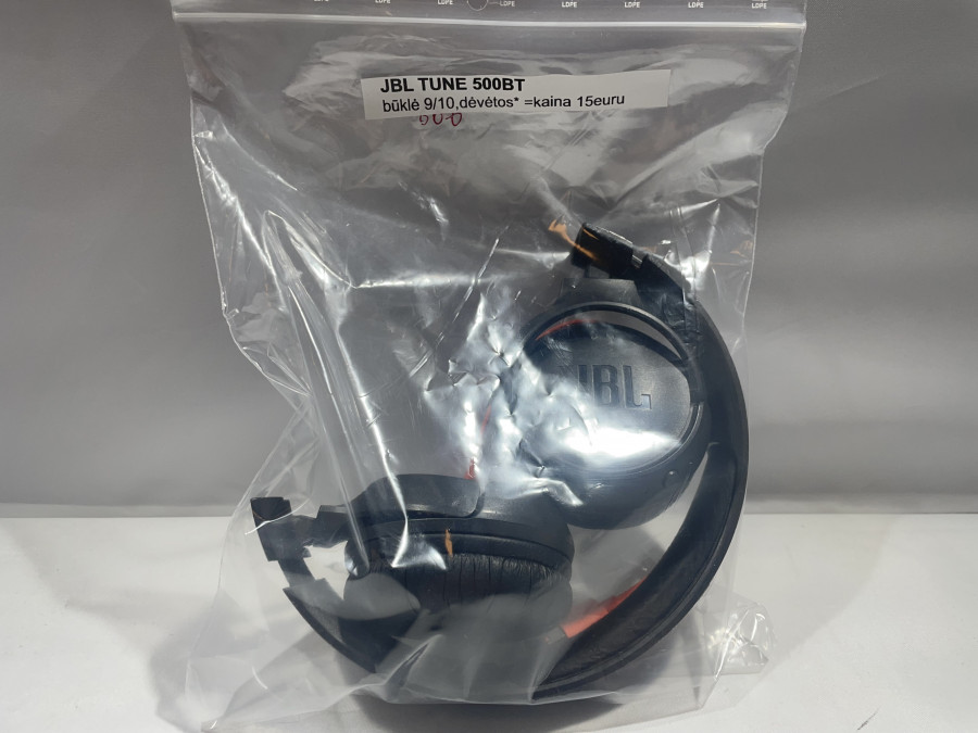 JBL tune 500BT (be pakuotes)