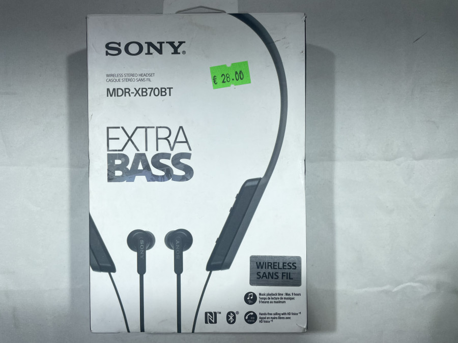 Sony MDR-XB70BT EXTRA BASS™  wireless stereo headset