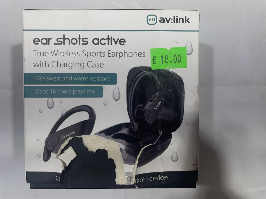 AV:Link Ear Shots Active Wireless Earphones