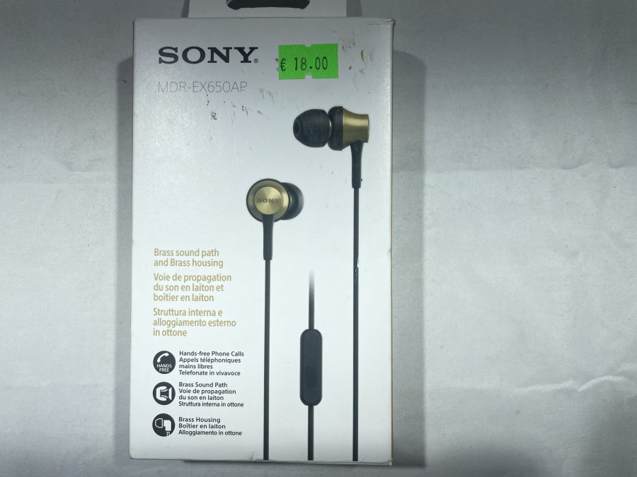 Sony MDR-EX650AP stereo headphones