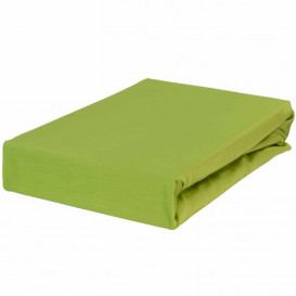 Satino paklodė su guma (žalia)