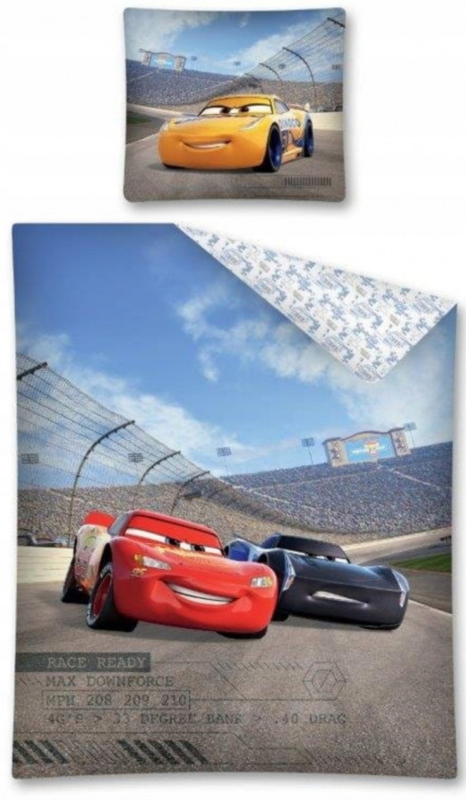 Dviejų dalių patalynės komplektas "Cars 2"