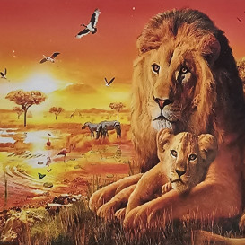 Deimantinė dėlionė "Safari"