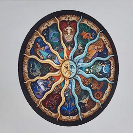 Deimantinė dėlionė "Zodiakai"