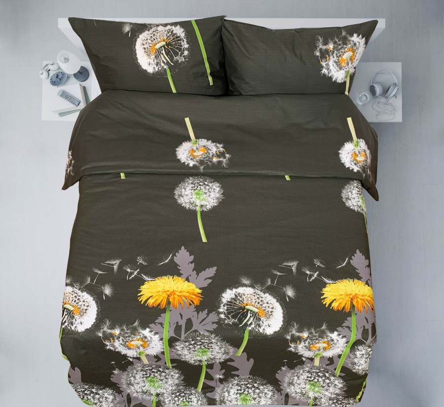 Patalynės komplektas "Sowthistle" dark grey