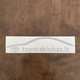 Juodas lipdukas