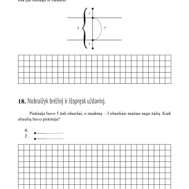 Reda Jaseliūnienė. MATEMATIKA. Tekstiniai uždaviniai. 1 klasė I dalis. Sudėtis  ir atimtis iki 10