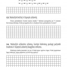 Reda Jaseliūnienė. MATEMATIKA. Tekstiniai uždaviniai. 2 klasė II dalis. Daugyba ir dalyba