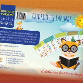 Oksana Vasiliauskienė. „GUDRUOLIS LAPINAS“. Edukacinių kortelių rinkinys