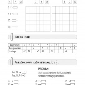 Reda Jaseliūnienė. MATEMATIKA. Savarankiški darbai 3 klasei