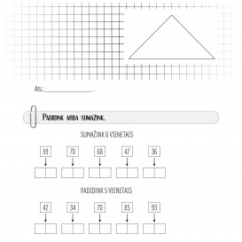 MATEMATIKA. Savarankiški darbai 2 klasei. R. Jaseliūnienė.