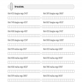 MATEMATIKA. Savarankiški darbai 4 klasei. R. Jaseliūnienė