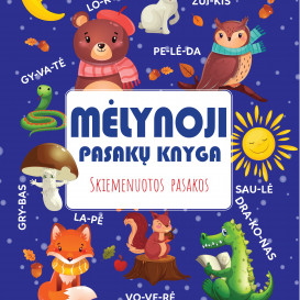 MĖLYNOJI PASAKŲ KNYGA. Skiemenuotos pasakos