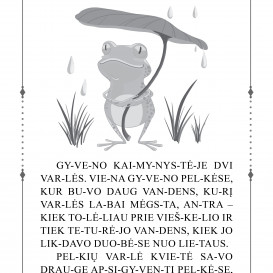 ŽALIOJI SAKMIŲ KNYGA. Skiemenuotos sakmės ir pasakėčios