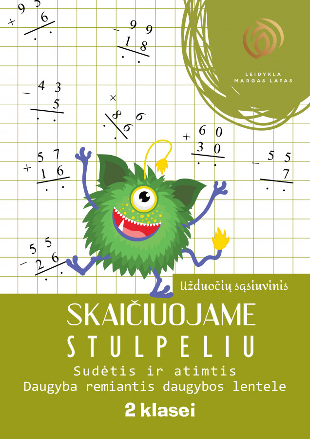 SKAIČIUOJAME STULPELIU. Sudėtis ir atimtis.  Daugyba remiantis daugybos lentele. 2 klasė. R. Jaseliūnienė.