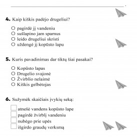 TEKSTO SUVOKIMO  TESTAI 2 klasė. R. Jaseliūnienė, V. Šalavėjus