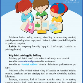 Mokomoji priemonė „PRIEŠINGYBĖS“