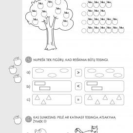 Matematikos užduočių rinkinys būsimam pirmokui