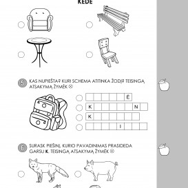 Užduočių rinkinys būsimam pirmokui