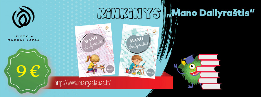 RINKINYS „MANO dailyraštis“ 1-2 dalys