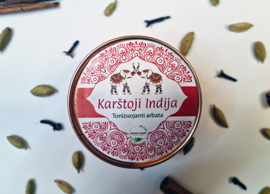 Tonizuojanti arbata "Karštoji Indija"