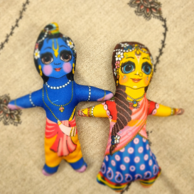 Vaikiškos dievybės "Radha Krišna" (mažesnės)