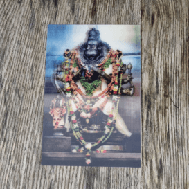 3D Nrisimhadeva paveiksliukas su Mantra