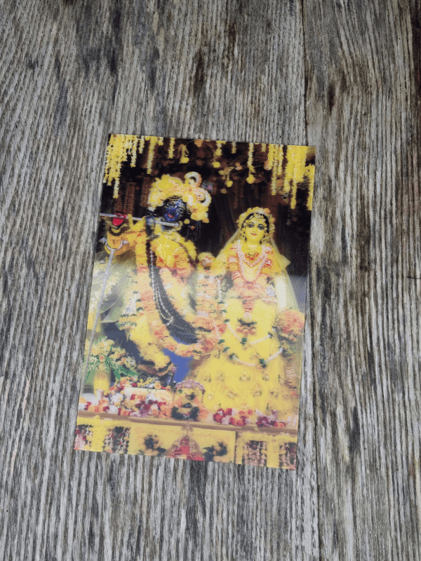 3D Radha Krišna paveiksliukas