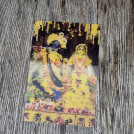 3D Radha Krišna paveiksliukas