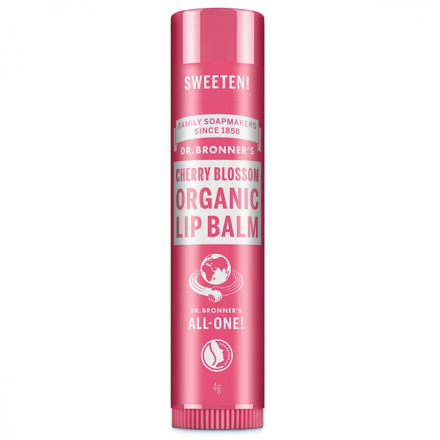 Dr. Bronner's Cherry Blossom Ekologiškas lūpų balzamas (4g)