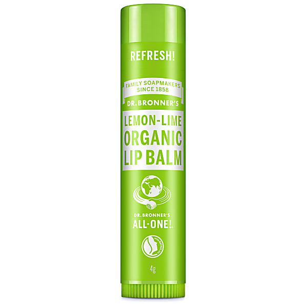 Dr. Bronner's Lemon Lime Ekologiškas lūpų balzamas (4g)