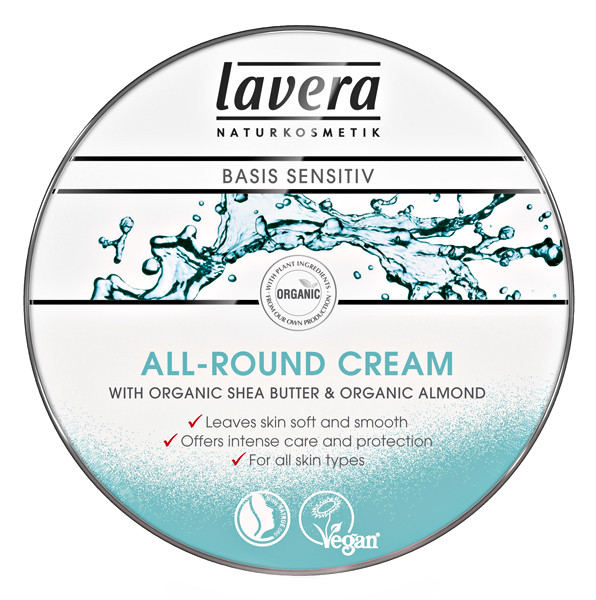 Kūno kremas "Lavera. Basis Sensitive" (150 ml)