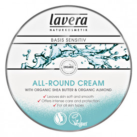 Kūno kremas "Lavera. Basis Sensitive" (150 ml)