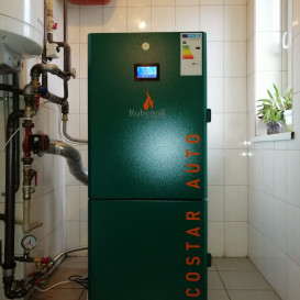 5 kl. granulinis katilas Mareli ECOSTAR  AUTO 12 kW