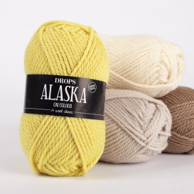 ALASKA UNI COLOUR 58 mustard