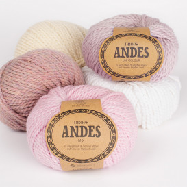 ANDES UNI COLOUR 3145 powder pink