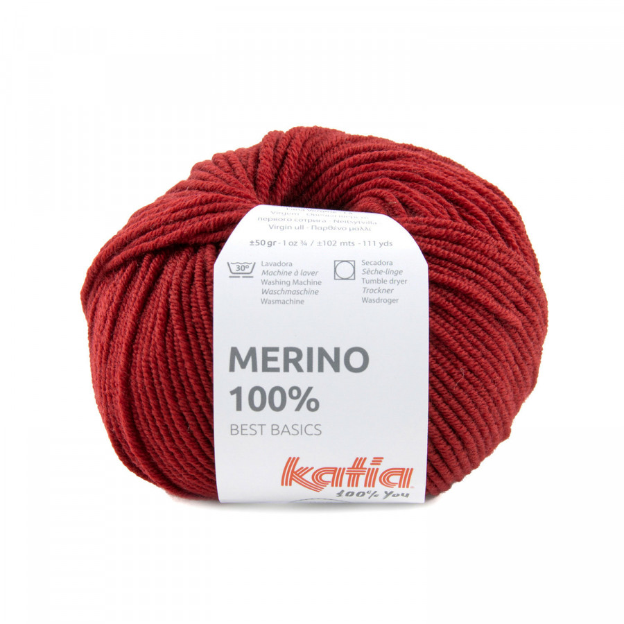 Merino 100% Maroon (Nr. 52)