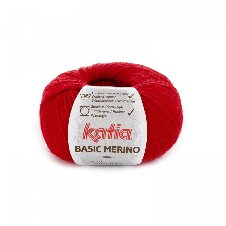 Basic merino Red (Nr. 4)