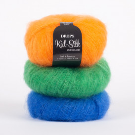 KID-SILK UNI COLOUR 21 cobalt blue